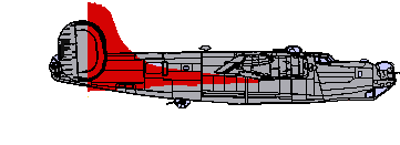 Diagram of this aircraft's type and markings